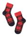 Шкарпетки дитячі Conte Kids SOF-TIKI (махрові з відворотом), Червоний, 20, 30, Красный