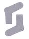 Шкарпетки жіночі бавовняні ESLI C-WC-01, Серый МЕЛАНЖ, 36-39, 36, Сірий