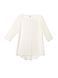 Подовжений джемпер з мерехтливим блиском Conte Elegant LD 833, milky, XXL, 50/170, Белый