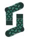 Шкарпетки чоловічі DiWaRi HAPPY (з малюнком), темно-зеленый, 40-41, 40, Темно-зеленый