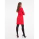Сукня-футляр зі штучної замші з кишенями Conte Elegant LPL 838, red, XL, 48/170, Красный