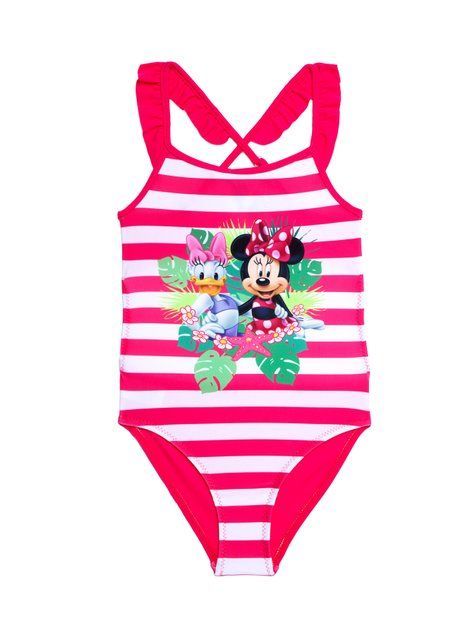 Яркий слитный купальник Conte Elegant &copy;Disney SWEET FRIENDS, pink, 122-128, 122см, Розовый