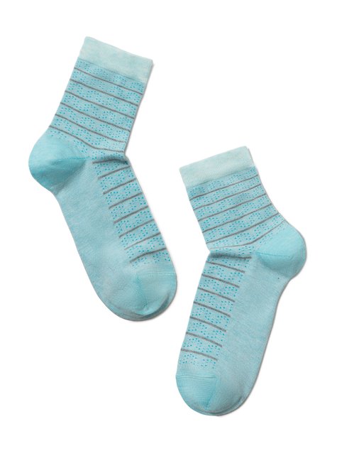 Шкарпетки жіночі віскозні Conte Elegant COMFORT (кашемір), бледно-бирюзовый, 36-37, 36, Светло-розовый