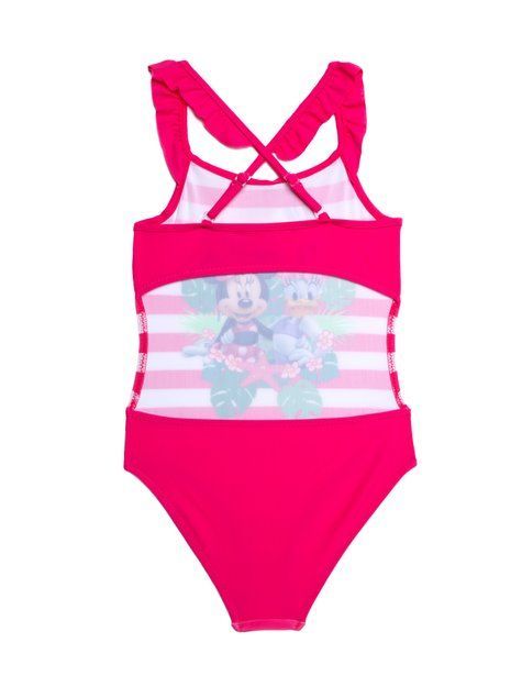 Яркий слитный купальник Conte Elegant &copy;Disney SWEET FRIENDS, pink, 122-128, 122см, Розовый