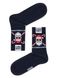 Чоловічі шкарпетки DiWaRi NEW YEAR, Темно-синій, 40-43, 43, Темно-синий