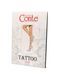 Жіночі колготки Conte Elegant TATTOO (Moon Art), Natural, 2, 2, Светло-бежевый