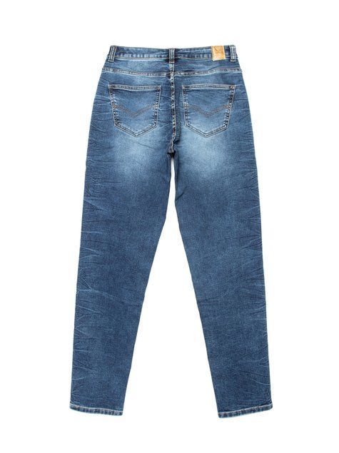 Джинси Mom Slim особливого варіння Conte Elegant CON-281, authentic blue, XL, 48/164, Синий