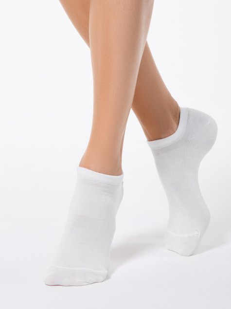 Шкарпетки жіночі Conte Elegant ACTIVE (ультракороткі, tencel), Білий, 36-37, 36, Белый