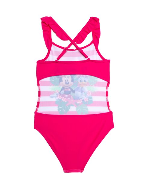 Яркий слитный купальник Conte Elegant ©Disney SWEET FRIENDS, pink, 122-128, 122см, Розовый
