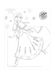 Колготки дитячі нарядні Conte Elegant ©Disney Frozen 40, Bianco, 104-110, 104см, Білосніжний