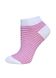 Шкарпетки жіночі "Брестські" 1101 CLASSIC (середньої довжини), Белый-Розовый, 36-37, 36, Комбинированный