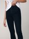 Моделюючі джинси на ґудзиках з високою посадкою Conte Elegant CON-352, washed black, XS, 40/164, Черный