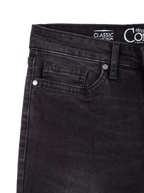 Моделирующие джинсы Skinny со средней посадкой Conte Elegant 2992/4937, Тёмно-серый, M, 44/170, Темно-серый