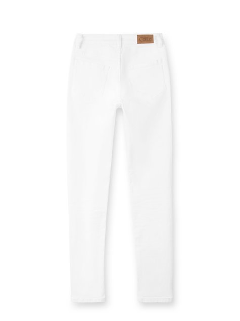Ультракомфортні моделюючі джинси Conte Elegant CON-38W (NEW), white, L, 46/164, Белый