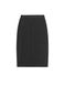 Лаконичная юбка-карандаш Conte Elegant MISS GRACE, black melange, L, 46/170, Черный