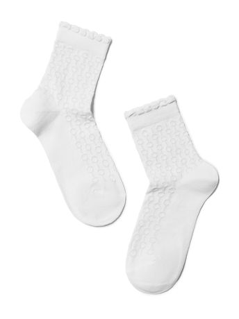 Шкарпетки дитячі Conte Kids BRAVO, Білий, 16, 24, Белый
