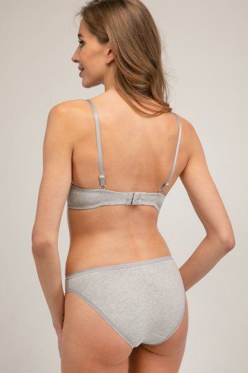 Бюстгальтер KLEO 206.00.01 C GRETA, Меланж, 70 A, 70 A, Сірий