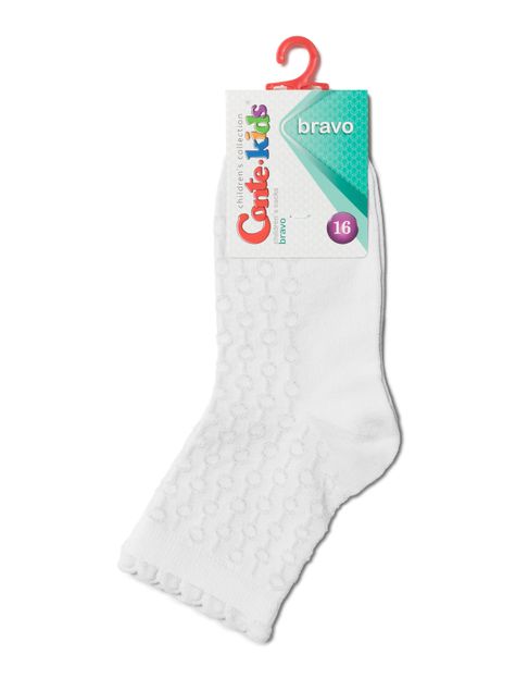 Шкарпетки дитячі Conte Kids BRAVO, Білий, 16, 24, Белый