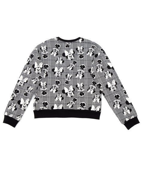 Джемпер для дівчинки Conte Elegant DISNEY DD 1076, black-ivory, 134-140, 134см, Черно-белый