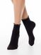 Бавовняні шкарпетки з фактурним переплетенням Conte Elegant CLASSIC 20С-172СП, Черный, 36-37, 36, Черный