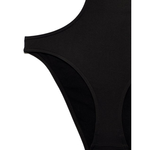Купальник-монокини с эффектным кружевом Conte Elegant ARABELLA, black, M, 44, Черный