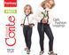 Легінси для дівчаток Conte Elegant PUNTI, denim, 122-128, 122см, Синий