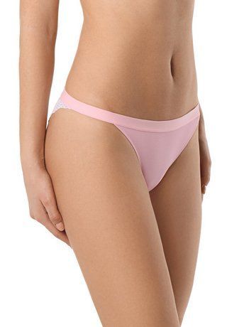 Трусы женские "танга" Conte Elegant MODERNISTA LTA 993, primerose pink, XL, 48, Светло-розовый