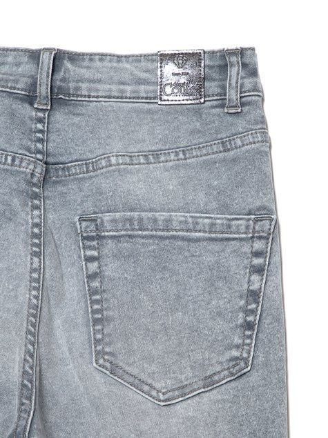 Моделюючі джинси skinny з супервисокою посадкою Conte Elegant CON-216 Lycra&reg;, acid washed grey, M, 44/164, Сірий