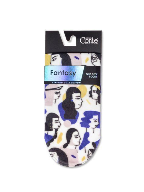 Шкарпетки з принтами Conte Elegant FANTASY 50, mix, 36-39, 36, Комбинированный