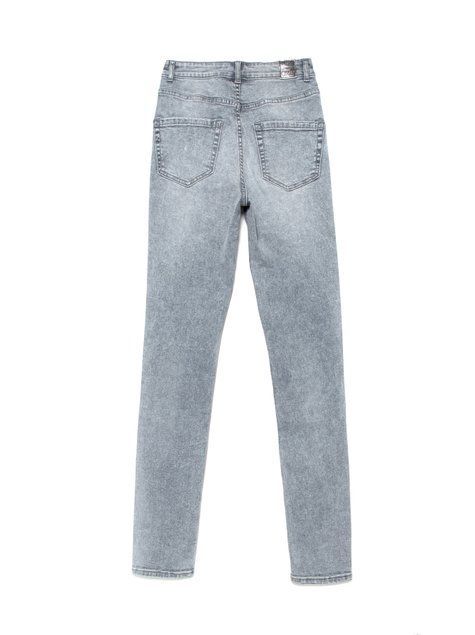 Моделюючі джинси skinny з супервисокою посадкою Conte Elegant CON-216 Lycra&reg;, acid washed grey, M, 44/164, Сірий
