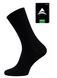 Шкарпетки чоловічі "ALFA" 2560 BAMBOO (середньої довжини), Черный, 43-45, 43, Черный