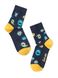Шкарпетки дитячі Conte Kids TIP-TOP (бавовняні, з малюнками), Темно-синій, 16, 24, Темно-синий
