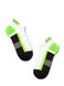 Шкарпетки чоловічі "DIWARI" ACTIVE (ультракороткі), Темно-серый-Салатовый, 40-41, 40, Комбинированный