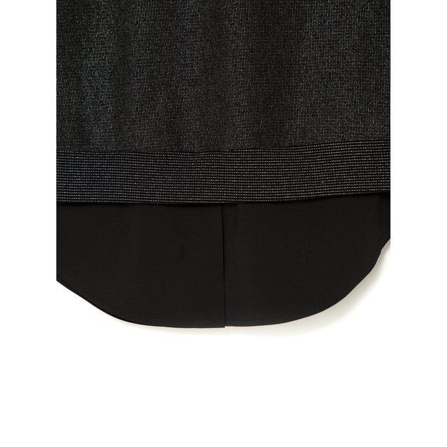 Бавовняна туніка з імітацією сорочки Conte Elegant LTH 1046, black, S, 42/170, Черный