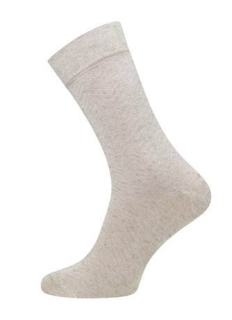 Шкарпетки чоловічі "Брестские" LINEN 2613 (середньої довжини), Натуральный, 40-41, 40, Светло-бежевый
