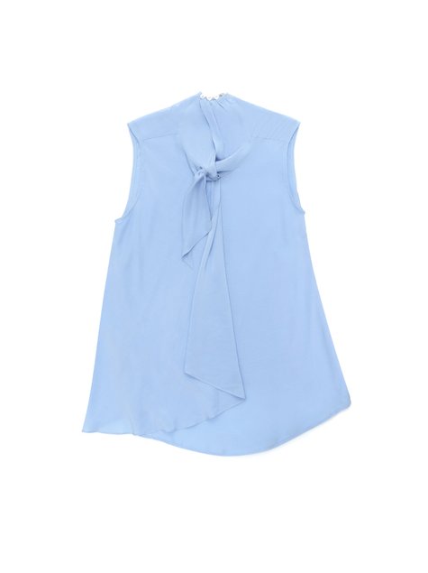 Блузка из вискозы премиального качества Conte Elegant LBL 1032, pastel blue, M, 44/170, Светло-голубой