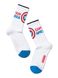 Шкарпетки жіночі бавовняні Conte Elegant © MARVEL (подовжені), Білий, 36-39, 36, Белый