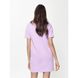 Ультракомфортна сукня А-силуету з аплікацією Conte Elegant LPL 898, pastel lilac, XS, 40/170, Светло-фиолетовый