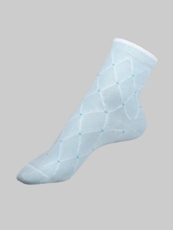 Шкарпетки жіночі бавовняні ESLI CLASSIC, бледно-бирюзовый, 36-37, 36, Светло-розовый