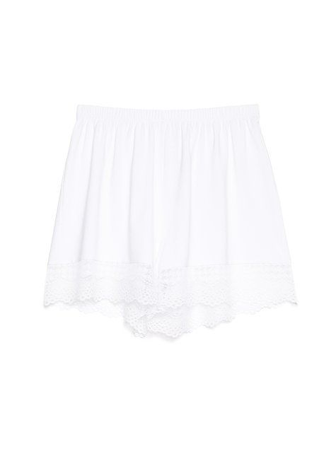 Шорты для дома из бамбука премиального качества Conte Elegant COMFORT LOUNGEWEAR LHW 990, white, XL, 48/170, Белый