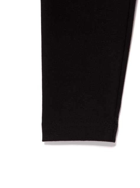 Хлопковые леггинсы с высокой посадкой Conte Elegant BASIC SIZE+, black, XL, 48/164, Черный