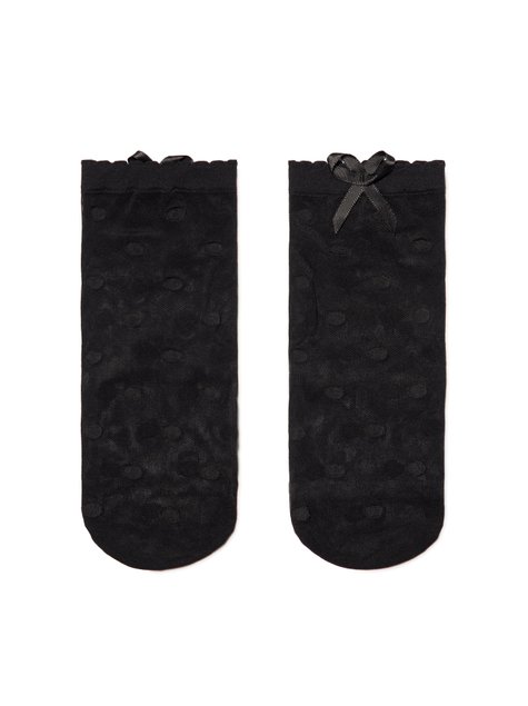 Шкарпетки жіночі Conte Elegant FANTASY 20, Nero, 36-39, 36, Черный