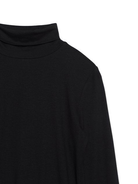 Базовая боди-водолазка из вискозы Conte Elegant LBD 1155, black, XS, 40/170, Черный