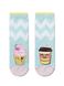Шкарпетки жіночі бавовняні Conte Elegant HAPPY, бледно-бирюзовый, 36-37, 36, Светло-розовый