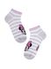 Шкарпетки жіночі бавовняні Conte Elegant ©Disney (укорочені), Светло-серый, 36-37, 36, Светло-серый