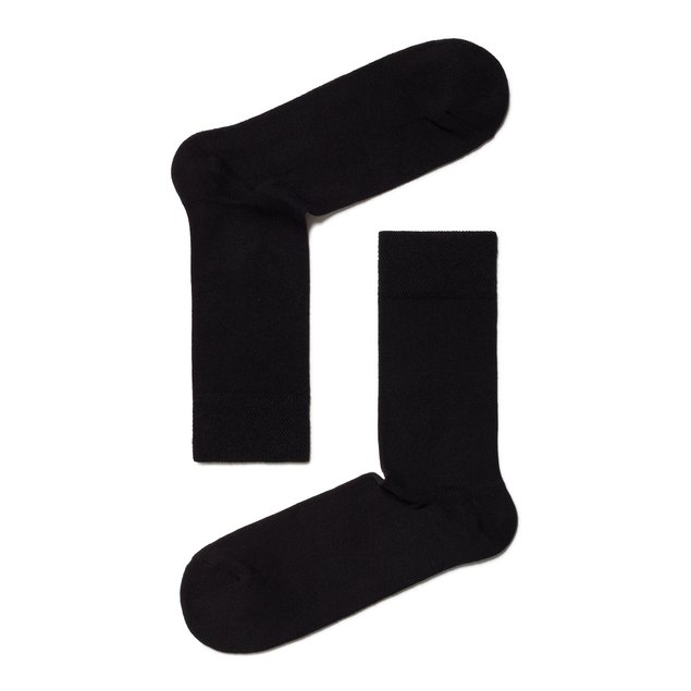 Шкарпетки чоловічі "ESLI" PERFECT (махрова стопа), Черный, 40-41, 40, Черный