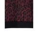 Світшот c леопардовим малюнком Conte Elegant LD 1054, bordo leo, XS, 40/170, Бордовый