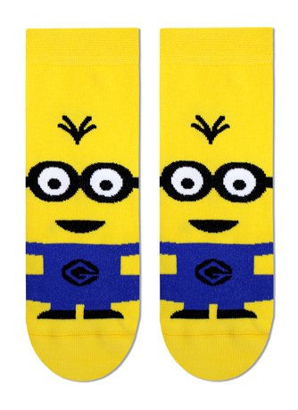 Шкарпетки жіночі "Брестські" 1124 MINIONS (середньої довжини), я.желтый, 36-37, 36, Желтый