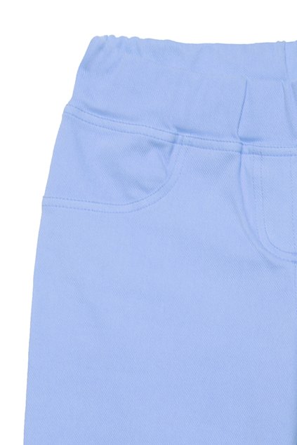 Моделирующие бриджи из однотонного трикотажного полотна "джинс" Conte Elegant TINA, Blue, L, 46/164, Голубой