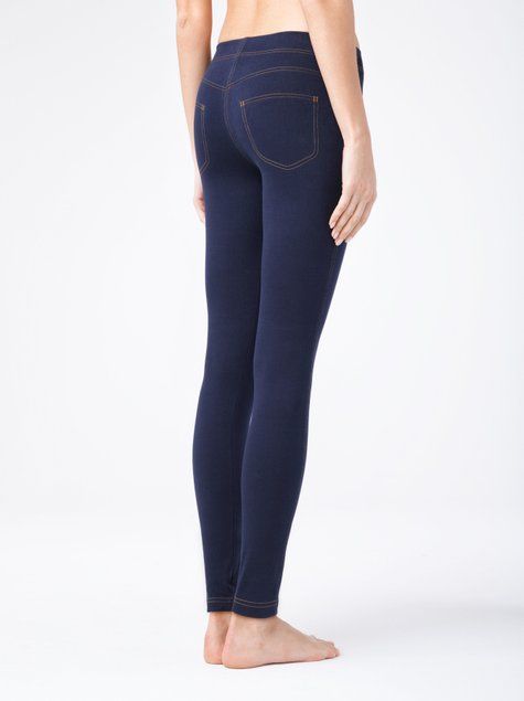 Ультракомфортні легінси Conte Elegant NICOLE, Marino, XS, 40/164, Синий